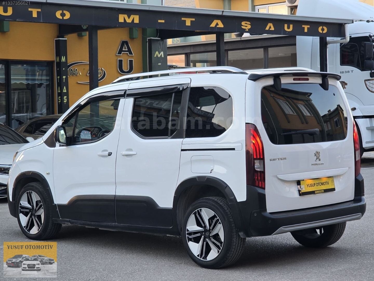 Galeriden Peugeot Rifter 1.5 BlueHDI Allure 2020 Model Van 45.000 km Beyaz 5