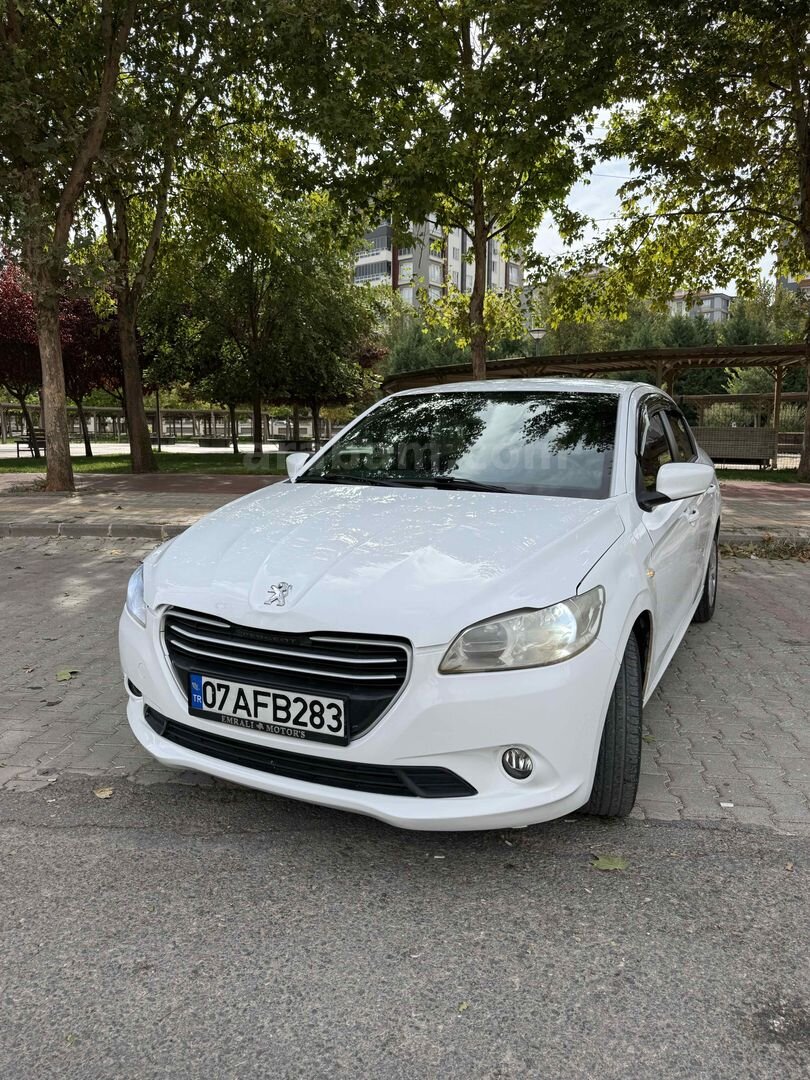 Galeriden Peugeot 301 1.6 HDi Active 2014 Model Gaziantep 242.000 km Beyaz 2