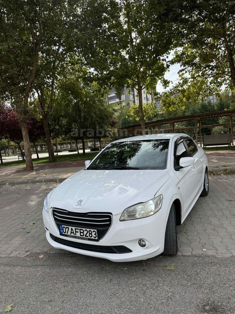 Galeriden Peugeot 301 1.6 HDi Active 2014 Model Gaziantep 242.000 km Beyaz 3