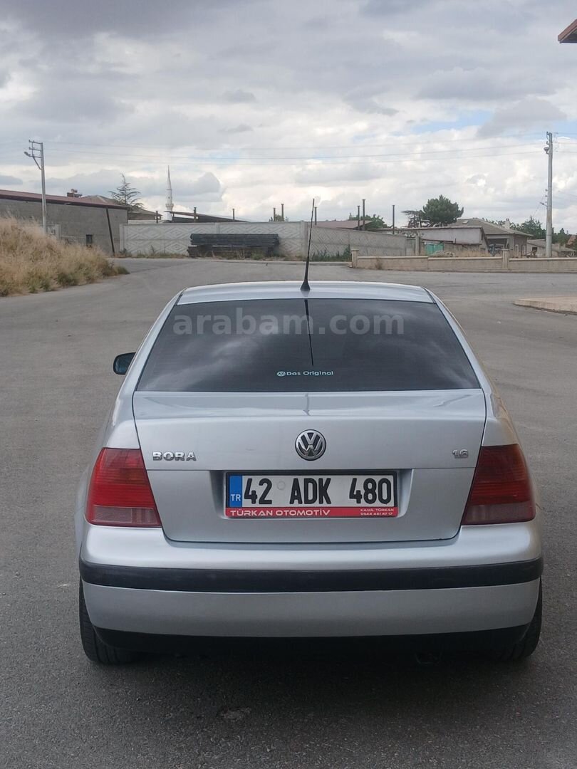 Galeriden Volkswagen Bora 1.6 Trendline 2001 Model Konya 268.000 km Gri (Gümüş) 4