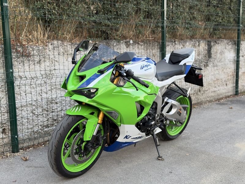 RuRu Sahibinden Kawasaki Ninja ZX 6R 2024 Model Bursa 6.000 km Yeşil