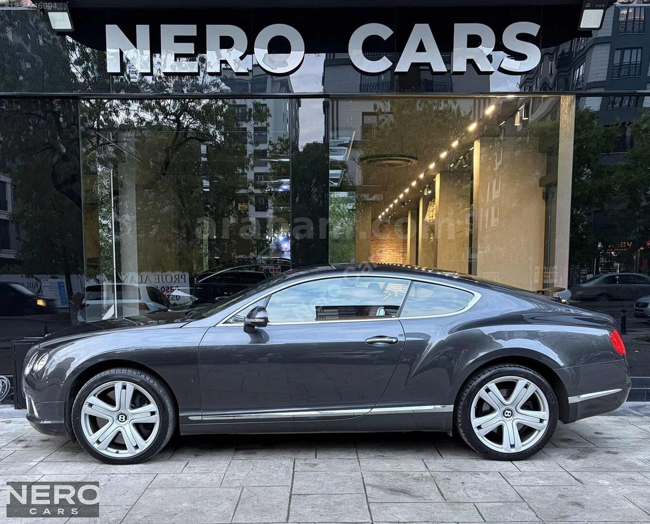 Galeriden Bentley Continental GT 2012 Model İstanbul 103.000 km Gri 7