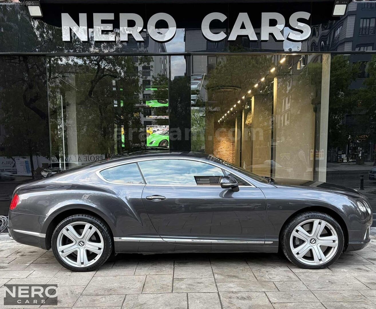 Galeriden Bentley Continental GT 2012 Model İstanbul 103.000 km Gri 6