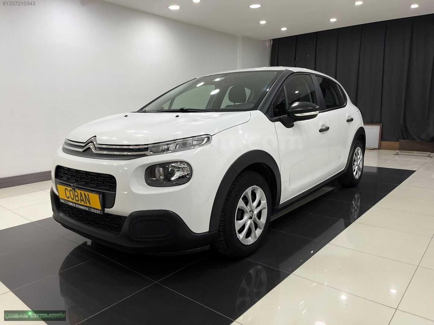 Galeriden Citroen C3 1.6 BlueHDI Live 2017 Model İzmir 101.000 km Beyaz 2