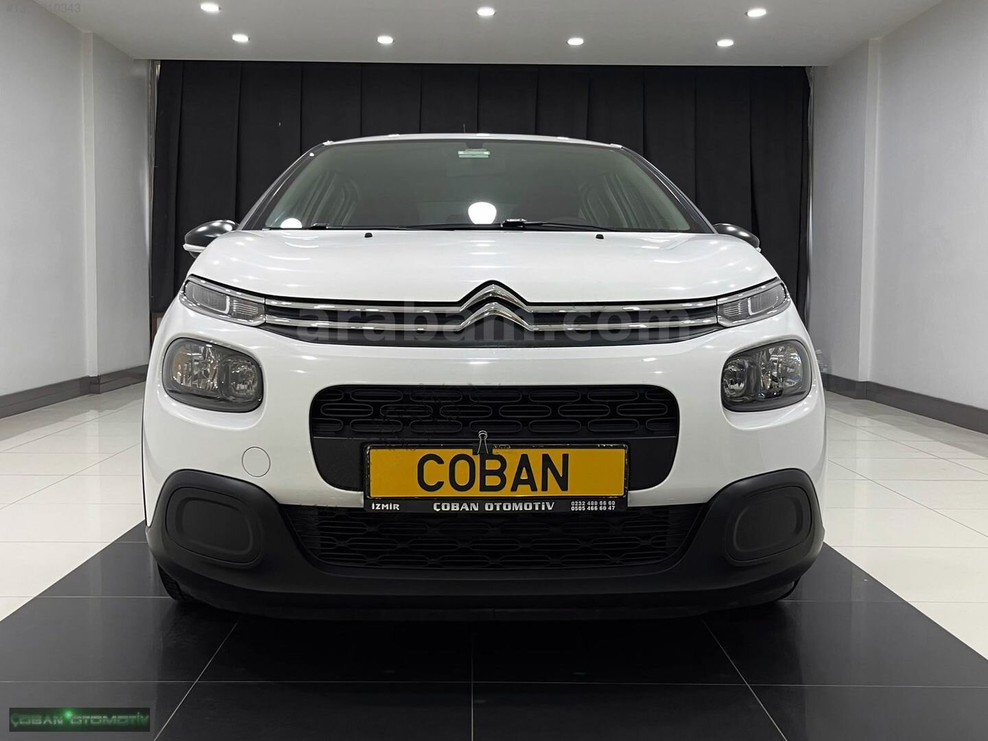 Galeriden Citroen C3 1.6 BlueHDI Live 2017 Model İzmir 101.000 km Beyaz 1