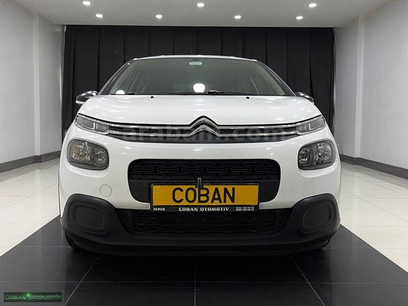 Galeriden Citroen C3 1.6 BlueHDI Live 2017 Model İzmir 101.000 km Beyaz