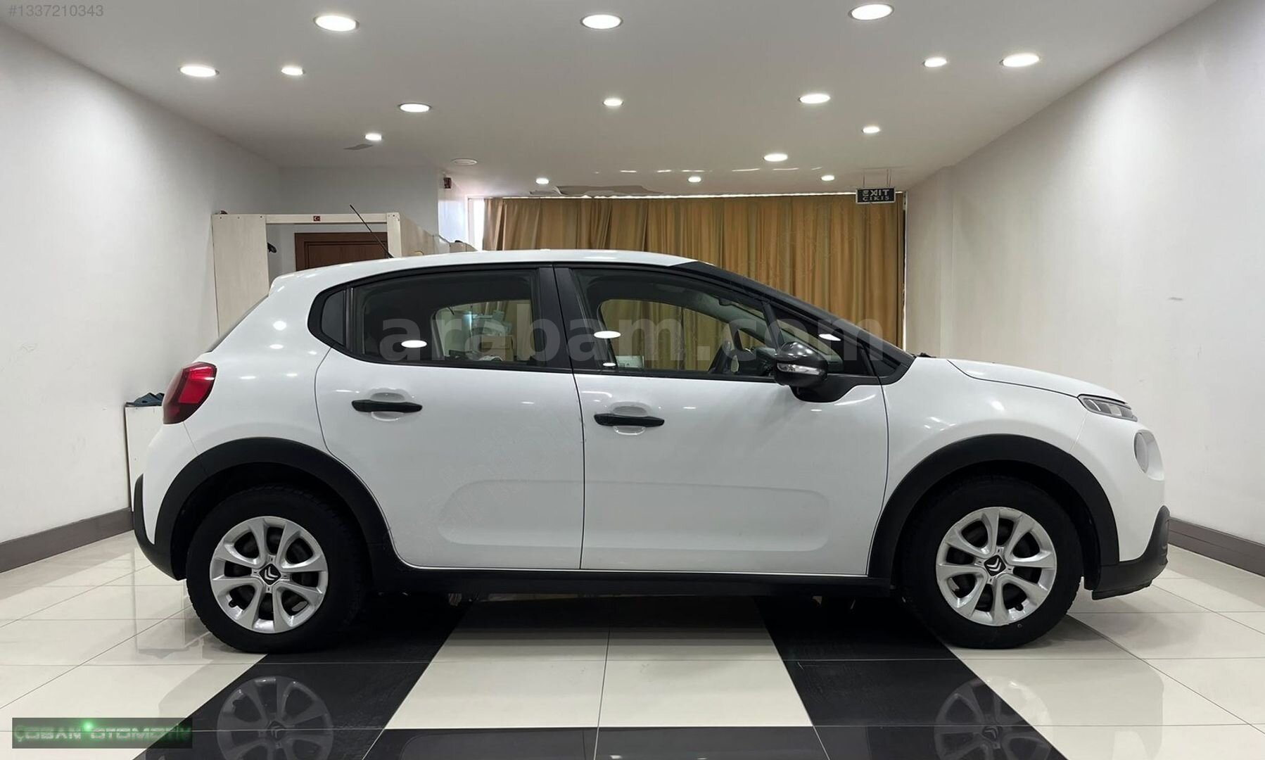 Galeriden Citroen C3 1.6 BlueHDI Live 2017 Model İzmir 101.000 km Beyaz 7