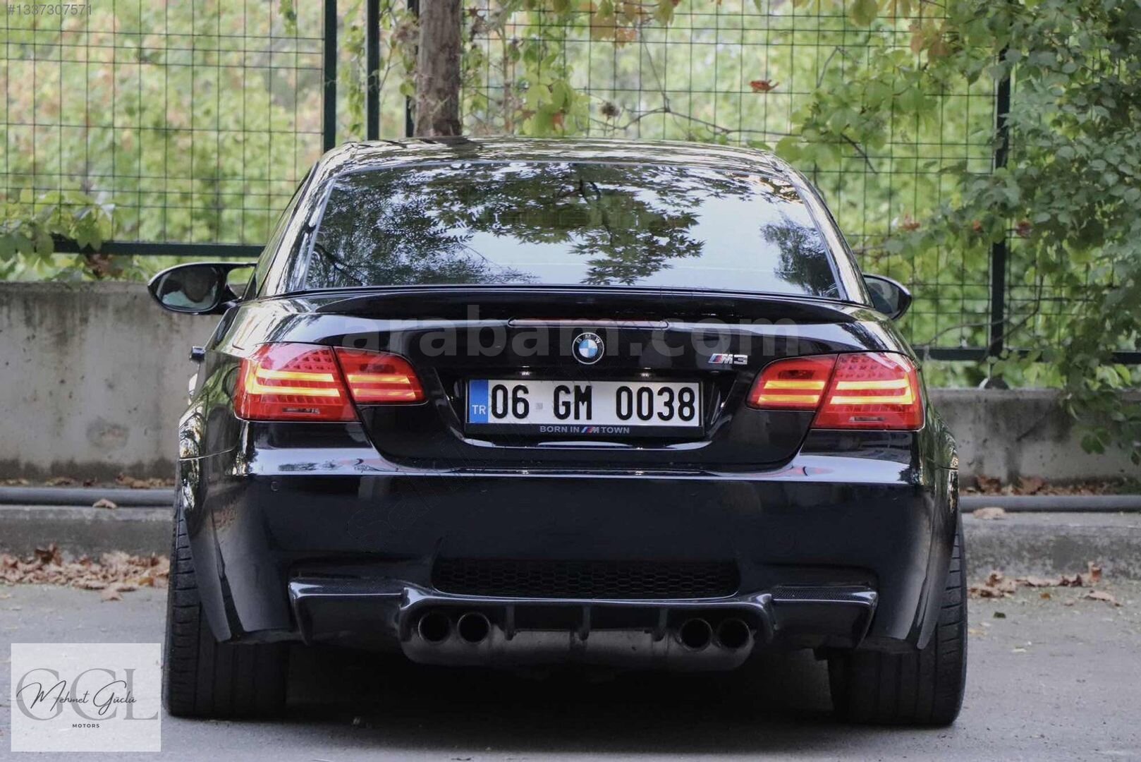 Galeriden BMW M Serisi M3 Cabrio 2009 Model Ankara 159.000 km Siyah 6