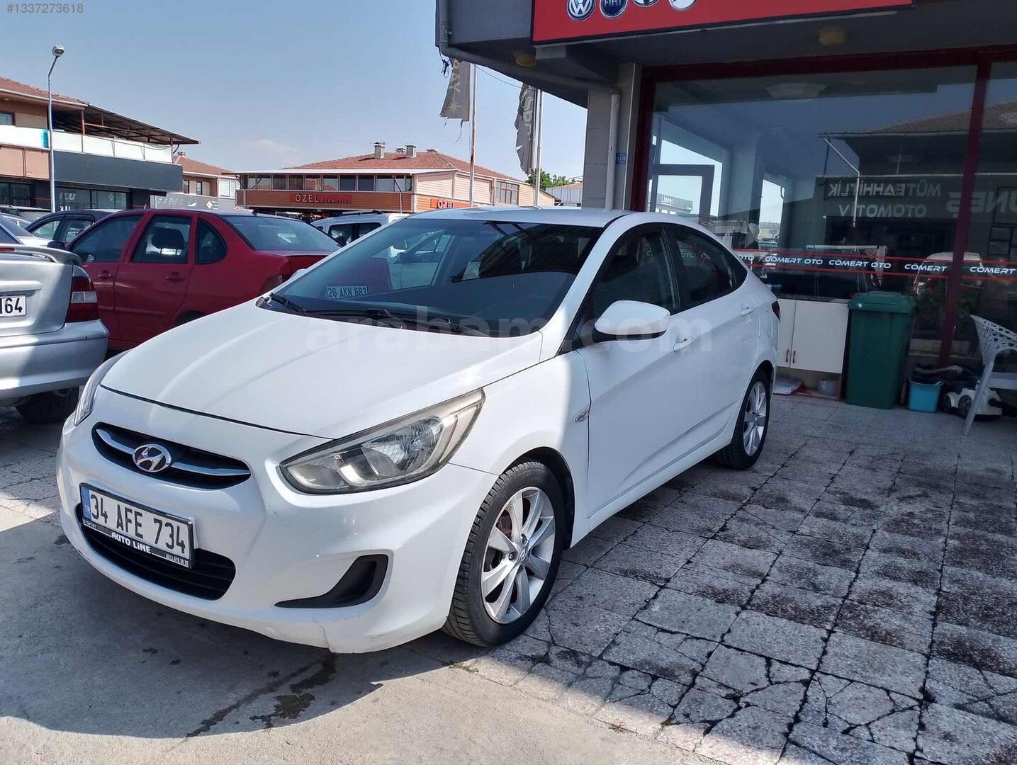 Galeriden Hyundai Accent Blue 1.6 CRDI Mode Plus 2017 Model Eskişehir 197.000 km Beyaz 3
