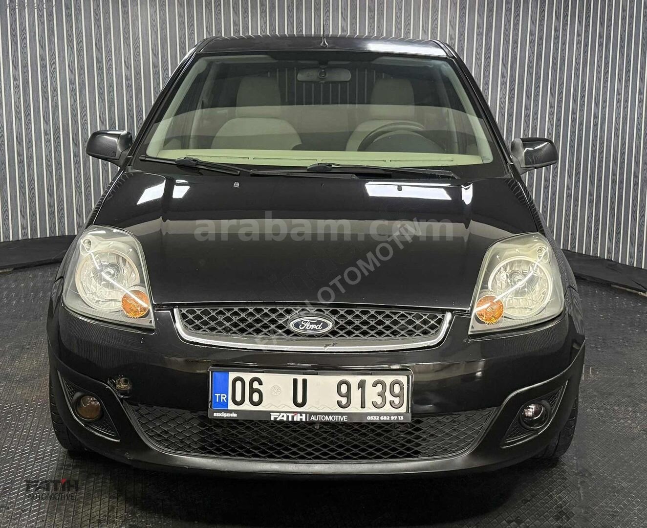 Galeriden Ford Fiesta 1.6 Comfort 2006 Model Eskişehir 214.000 km Siyah 4