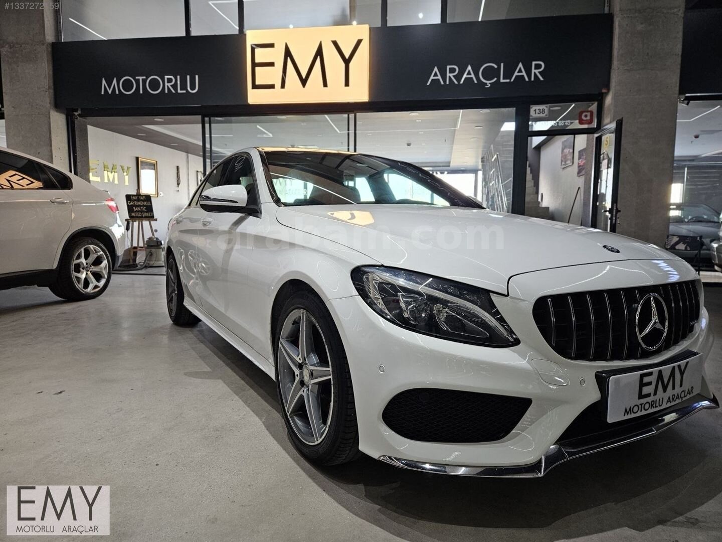 Galeriden Mercedes - Benz C 180 AMG 2015 Model Ankara 150.000 km Beyaz 3