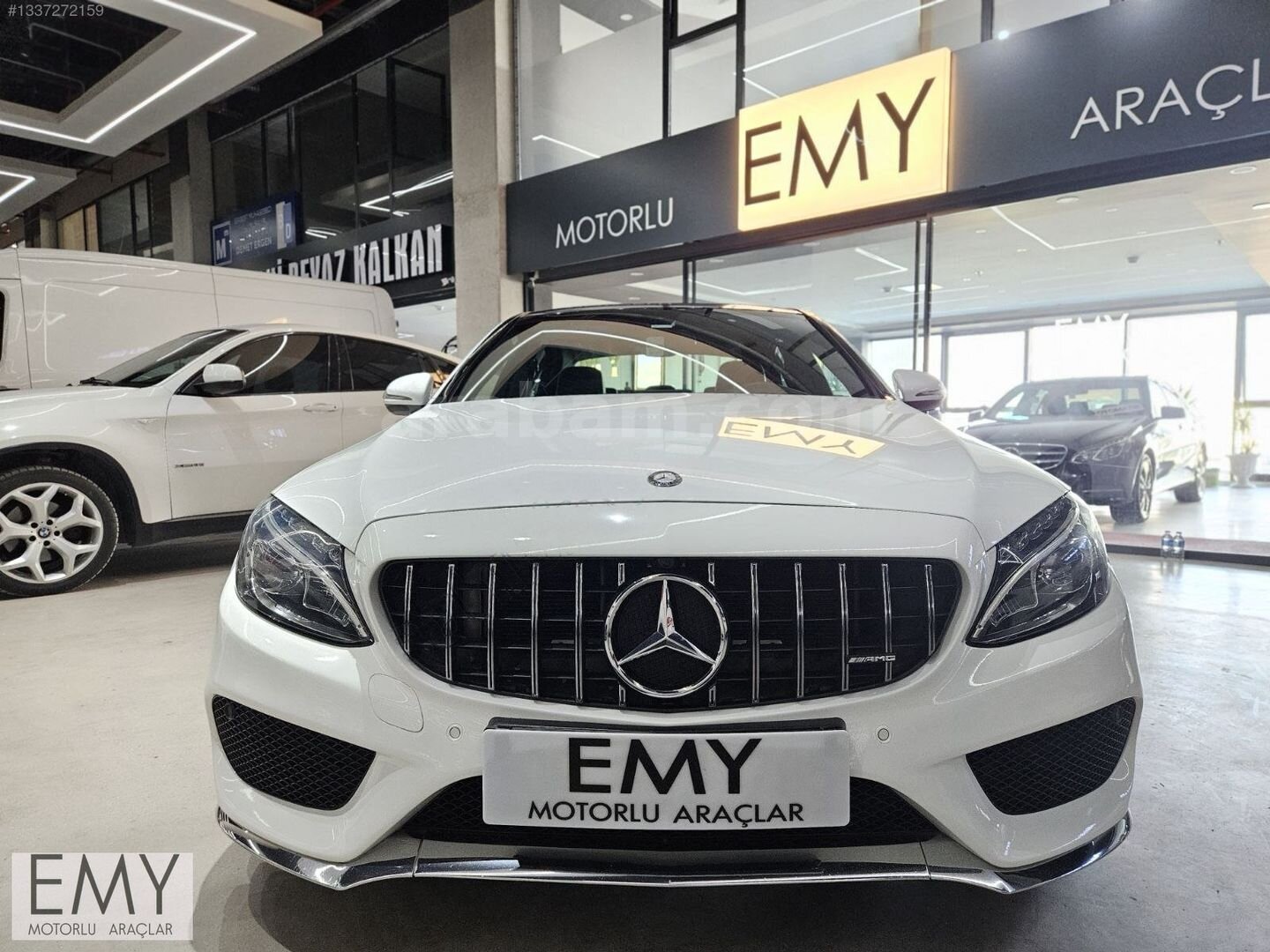Galeriden Mercedes - Benz C 180 AMG 2015 Model Ankara 150.000 km Beyaz 1