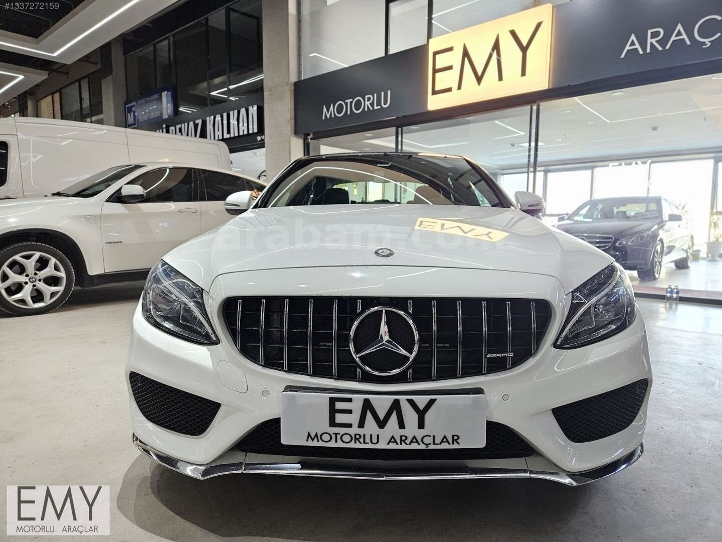 Galeriden Mercedes - Benz C 180 AMG 2015 Model Ankara 150.000 km Beyaz 2