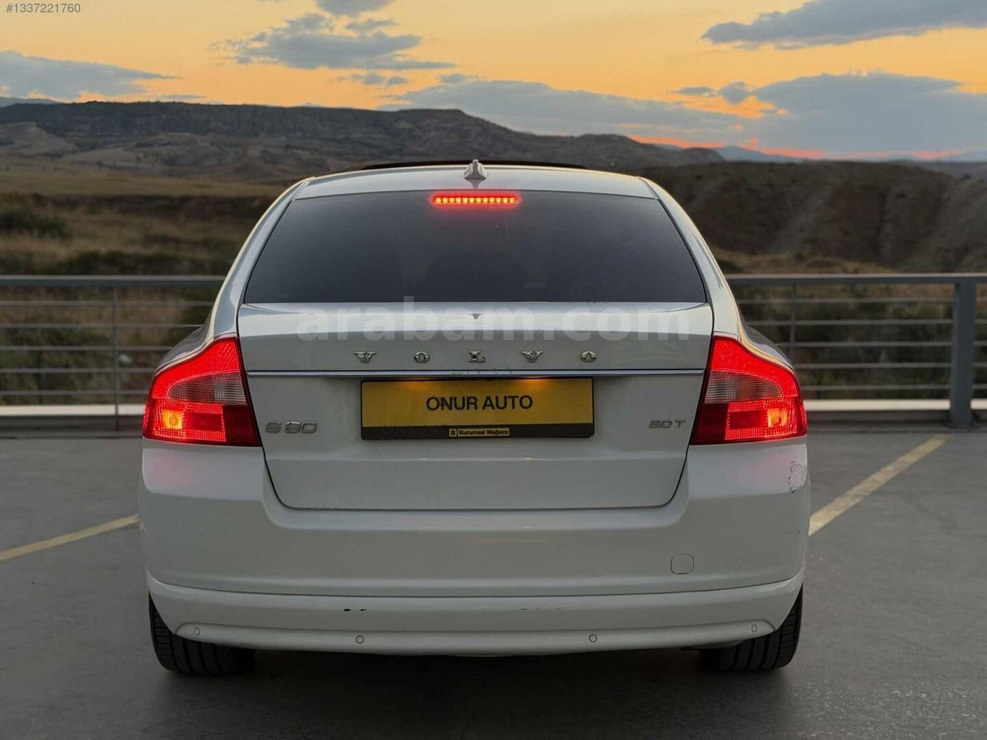 2011 BOYASIZ 140 BİNDE S80 2.0 T 203 HP KÖR NOKTA OPS. 18 JANT 6