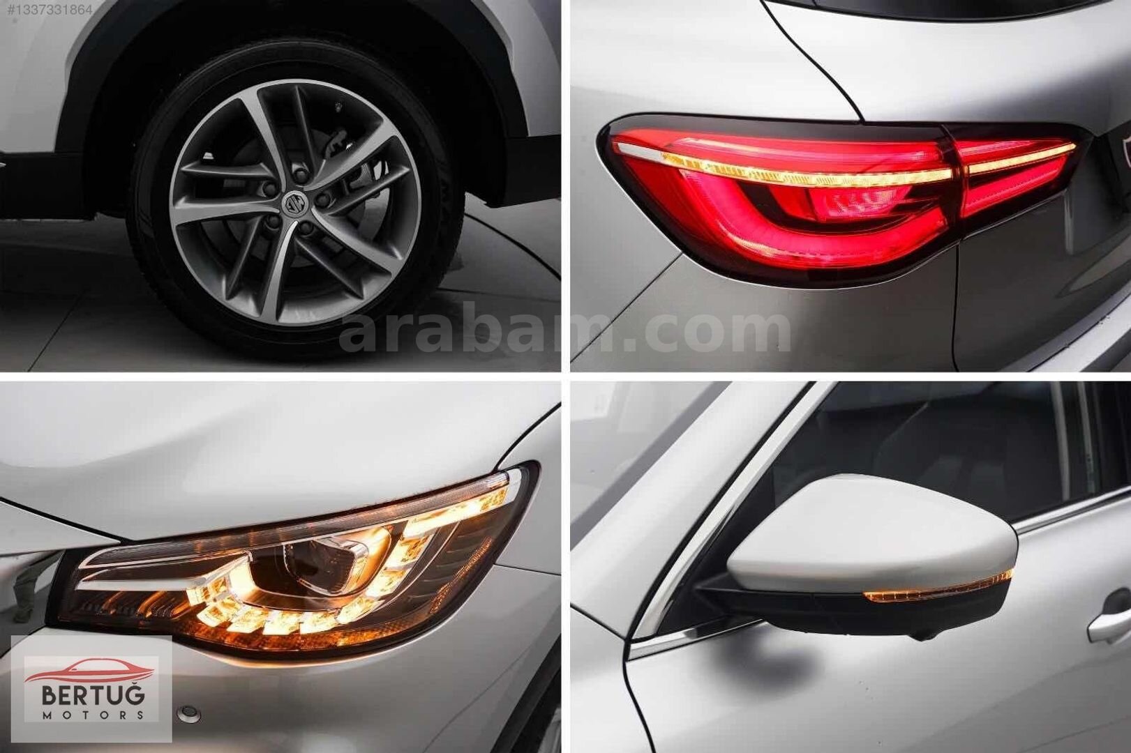 Galeriden MG HS 1.5 T-GDI Luxury 2023 Model Ankara 35.000 km Gri 2