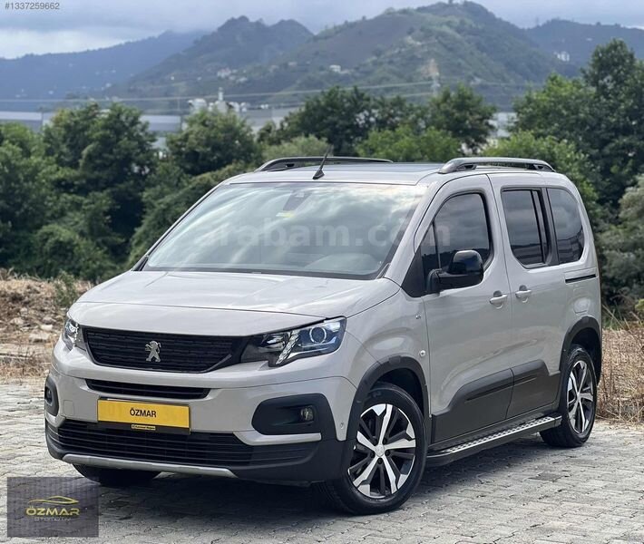 Galeriden Peugeot Rifter 1.5 BlueHDI GT 2021 Model Giresun 71.000 km Gri