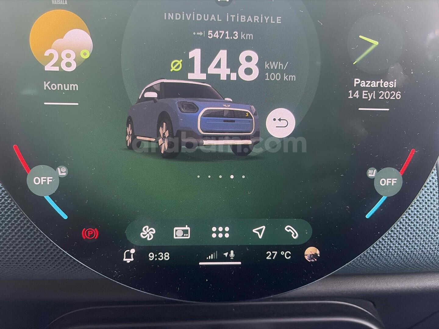 Sahibinden Mini Countryman E Favoured 2025 Tam Dolu 5