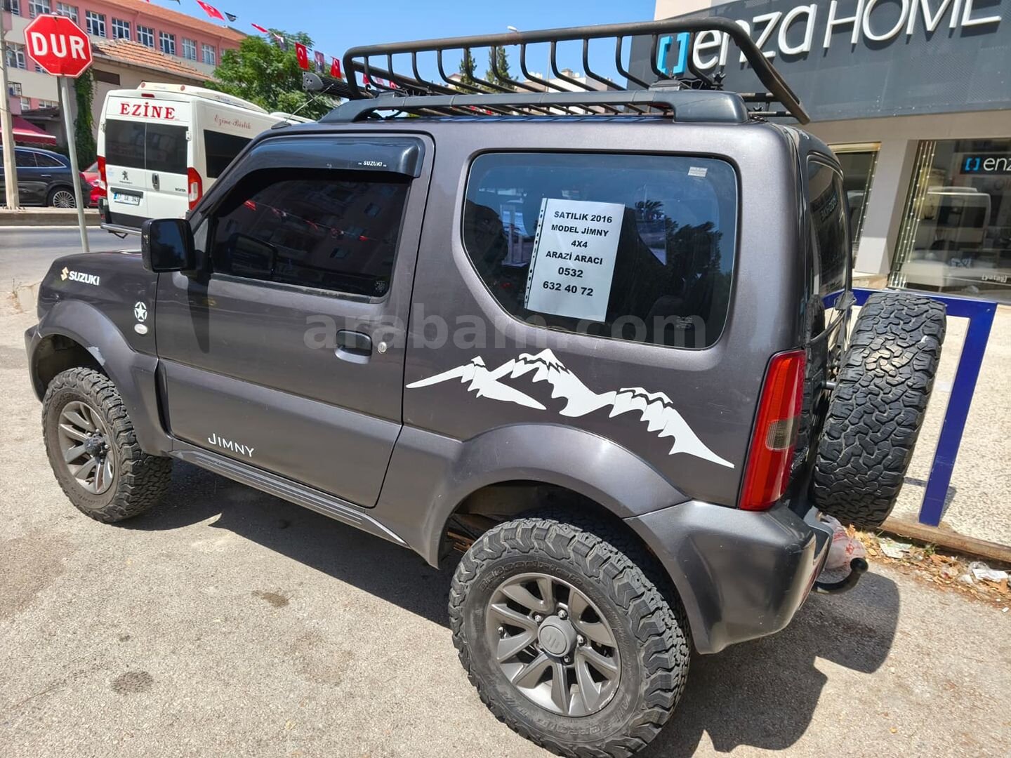 Sahibinden Suzuki Jimny 1.3 Style 2016 Model Çok fonksiyonlu Çanakkale 7