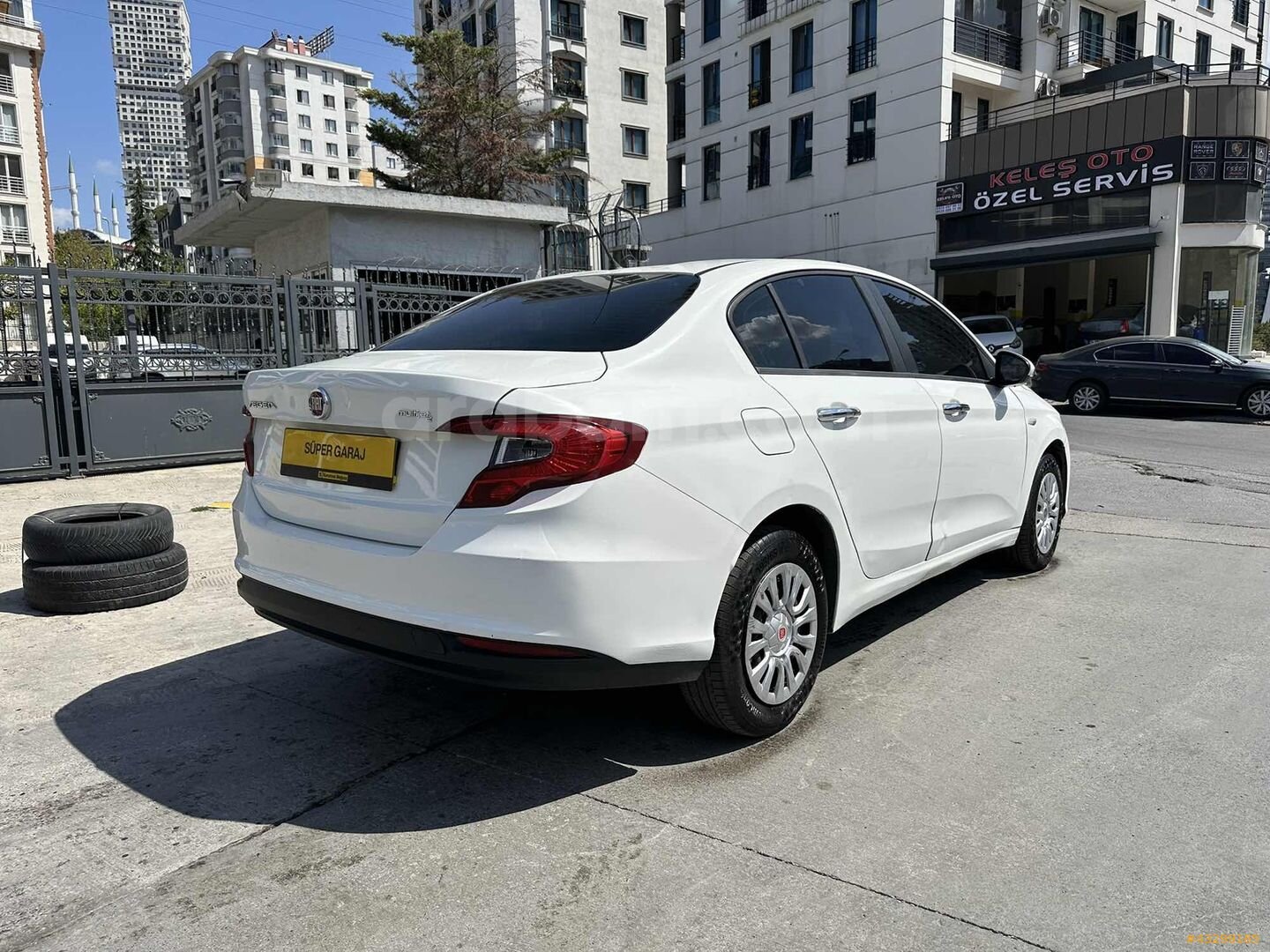 Galeriden Fiat Egea 1.6 Multijet Easy 2020 Model İstanbul 142.000 km Beyaz 6