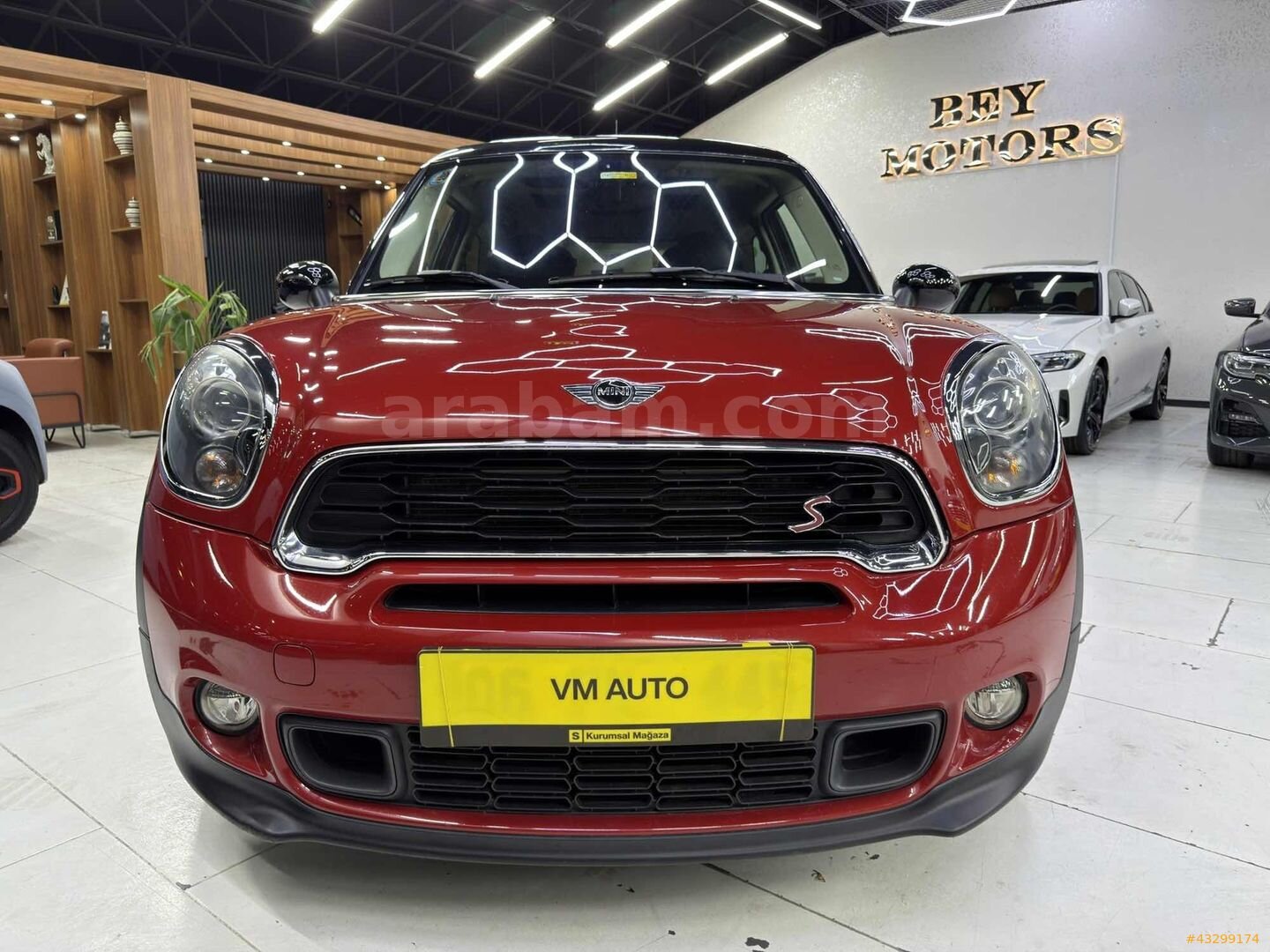 VM AUTO'DAN MİNİ COOPER PACEMAN ALL4 S HATASIZ BOYASIZ 7