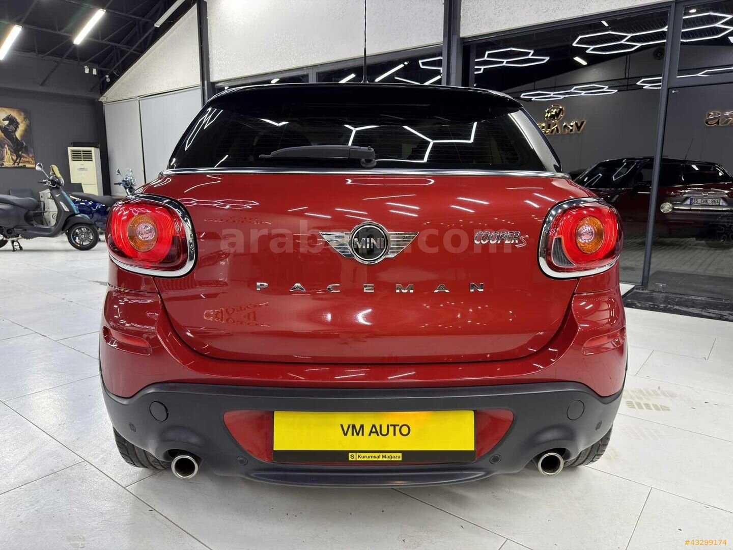 VM AUTO'DAN MİNİ COOPER PACEMAN ALL4 S HATASIZ BOYASIZ 6