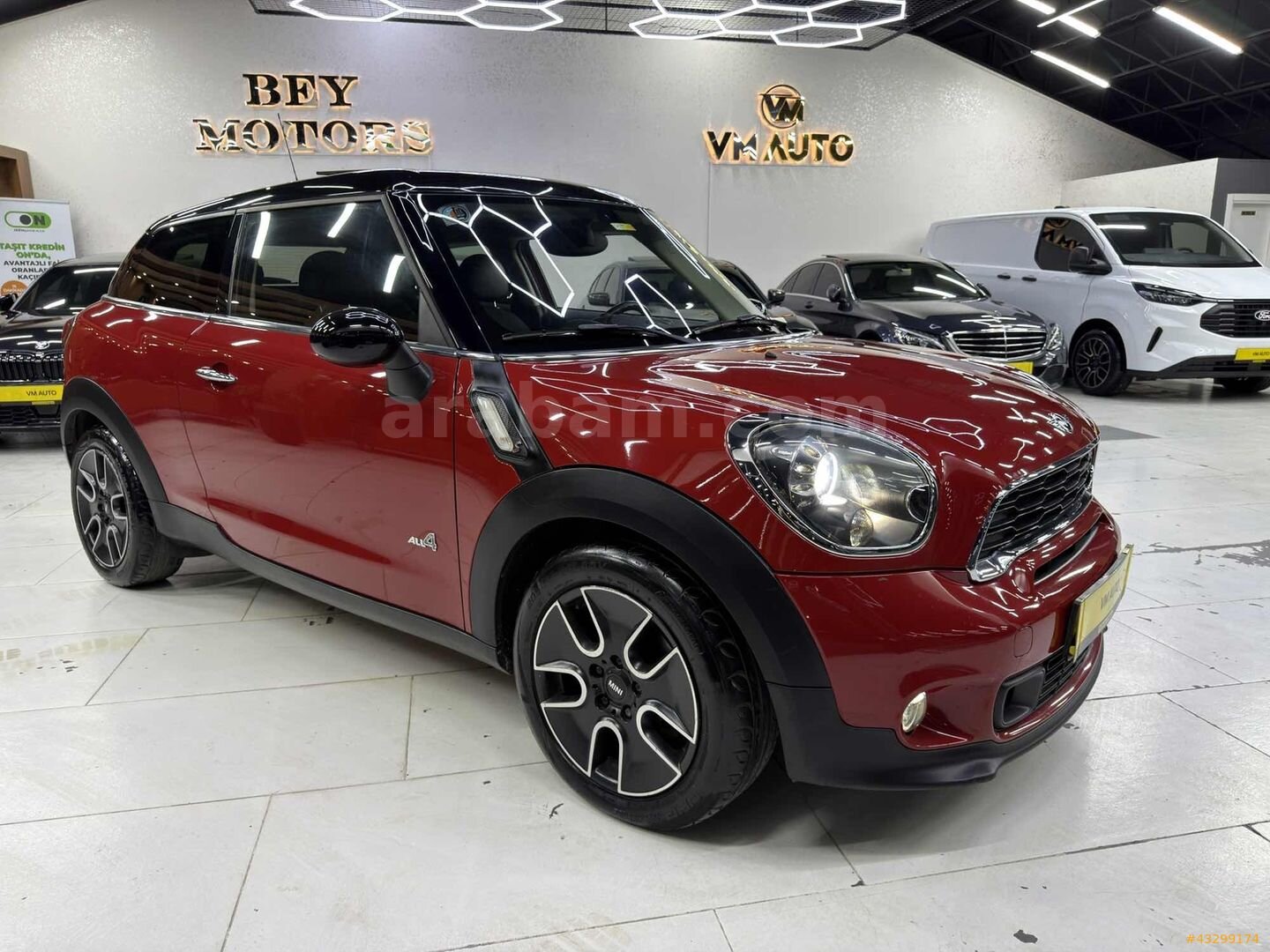 VM AUTO'DAN MİNİ COOPER PACEMAN ALL4 S HATASIZ BOYASIZ 3