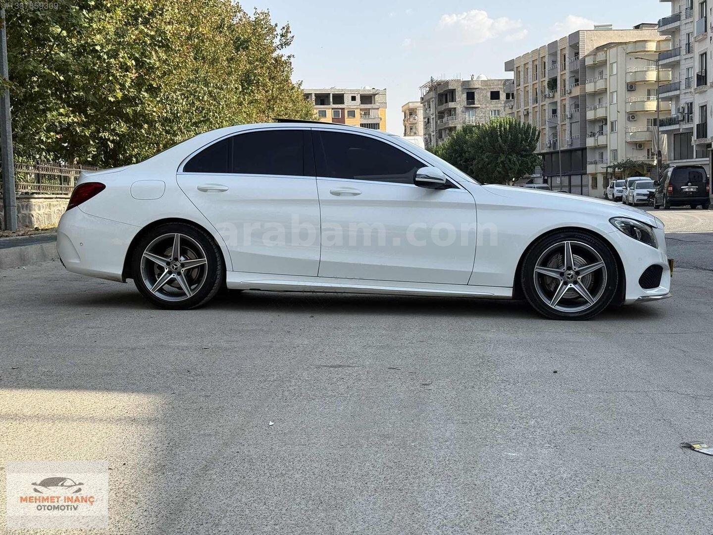 Galeriden Mercedes - Benz C 200 D AMG 2017 Model Şırnak 220.000 km Beyaz 6