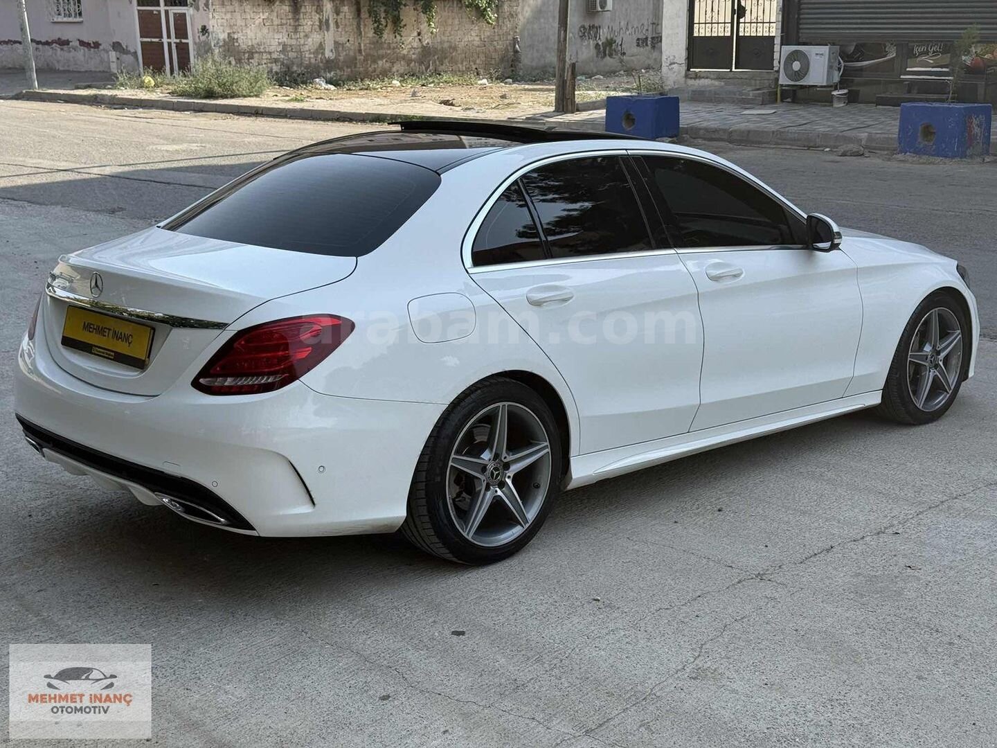 Galeriden Mercedes - Benz C 200 D AMG 2017 Model Şırnak 220.000 km Beyaz 7