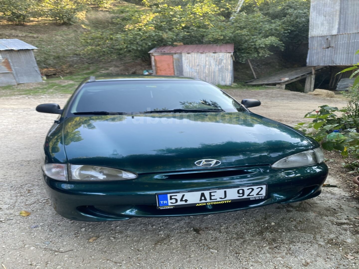 Sahibinden Hyundai Coupe 1.5 LS 1996 Model Sakarya 390.000 km Yeşil (metalik) 1