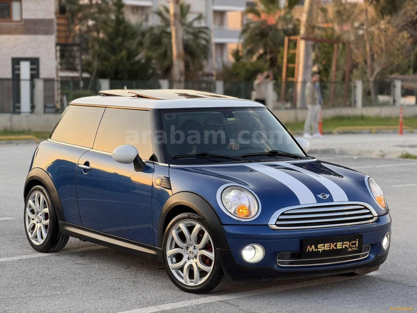 M.ŞEKERCİ'den HATASIZ EMSALSİZ ÇİFT SUNROOF YARIŞ MAVİSİ 1