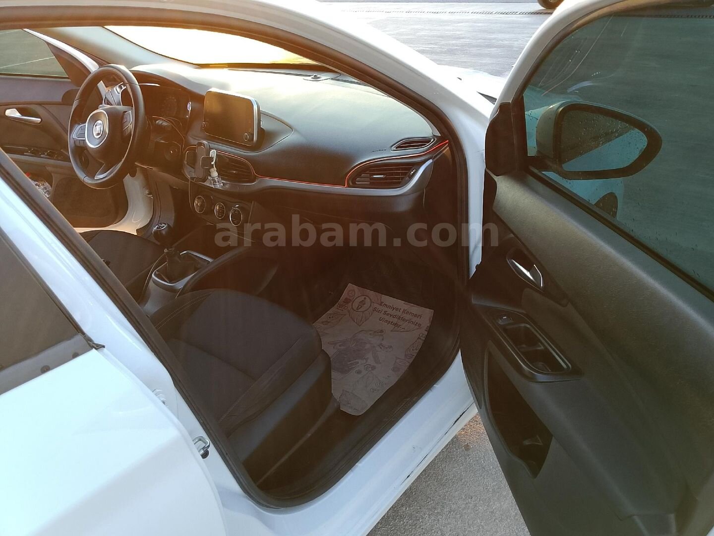Sahibinden Fiat Egea 1.4 Fire Urban Plus 2020 Model Adana 115.000 km Beyaz 7
