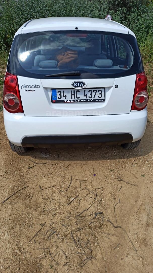 Sahibinden Kia Picanto 1.1 EX 2010 Model Antalya 233.000 km Beyaz 4