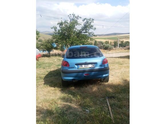 Sahibinden Peugeot 206 1.6 XT 2000 Model Ankara 280.000 km Mavi
