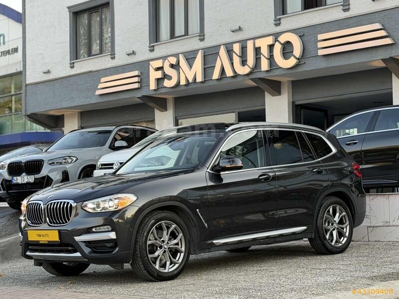 2018+BMW+X3+HATASIZ+X-LİNE+170HP+165.000KM