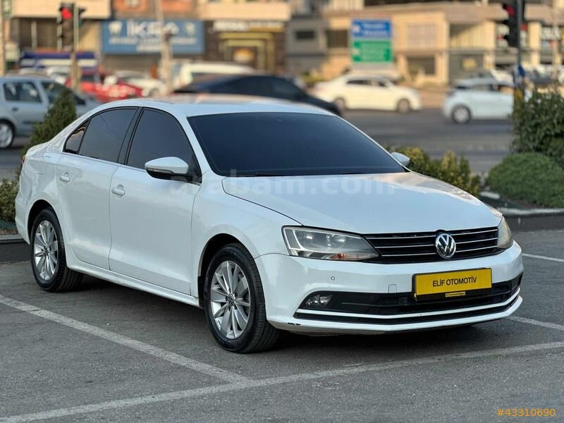 Galeriden Volkswagen Jetta 1.6 TDi Comfortline 2014 Model Gaziantep 281.000 km Beyaz 1