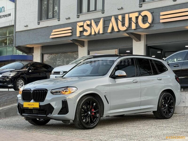 2023+X3+M//SPORT+SHADOW+LAZER+NARDO GRİ+SERVİS-BAKIMLI+GARANTİLİ