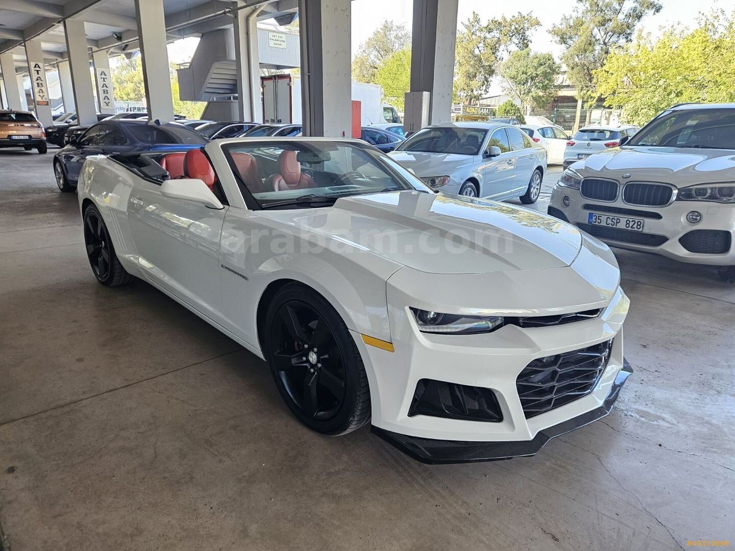 Galeriden Chevrolet Camaro 3.6 2012 Model İzmir 140.000 km Beyaz 2