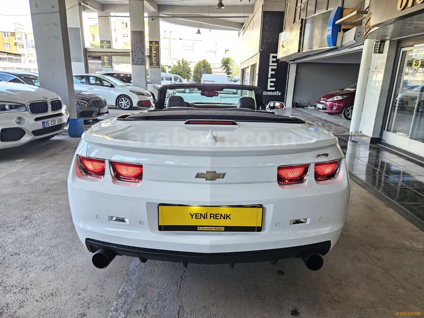 Galeriden Chevrolet Camaro 3.6 2012 Model İzmir 140.000 km Beyaz 7