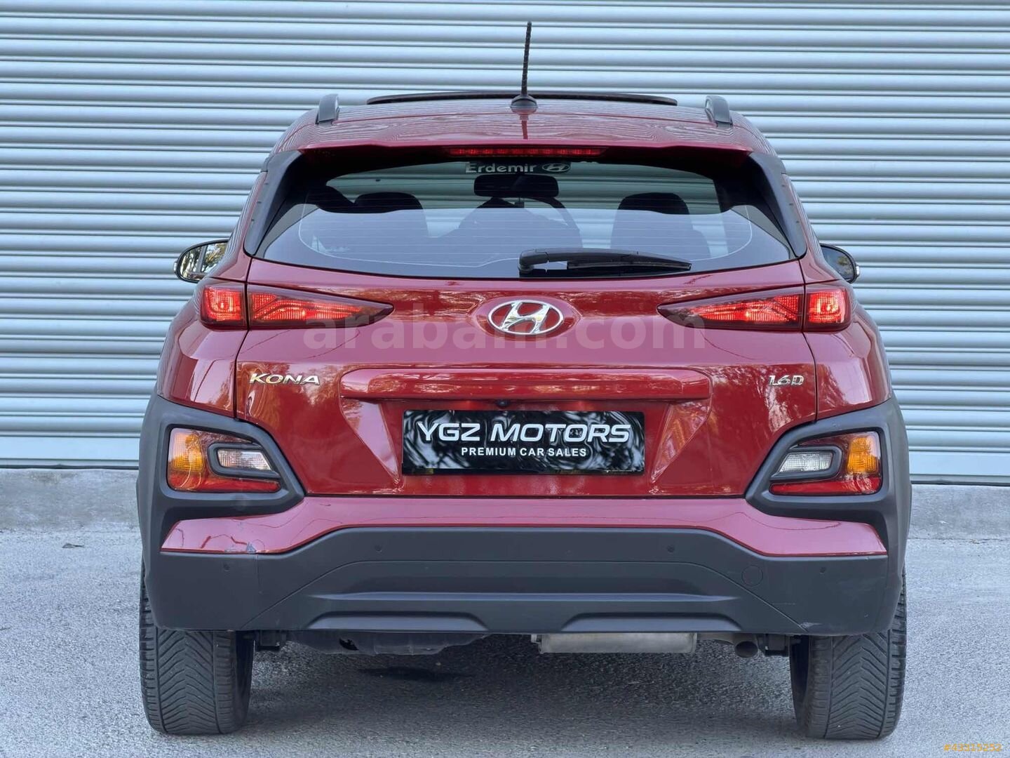Galeriden Hyundai Kona 1.6 CRDI Smart 2020 Model İstanbul 158.000 km Kırmızı 4