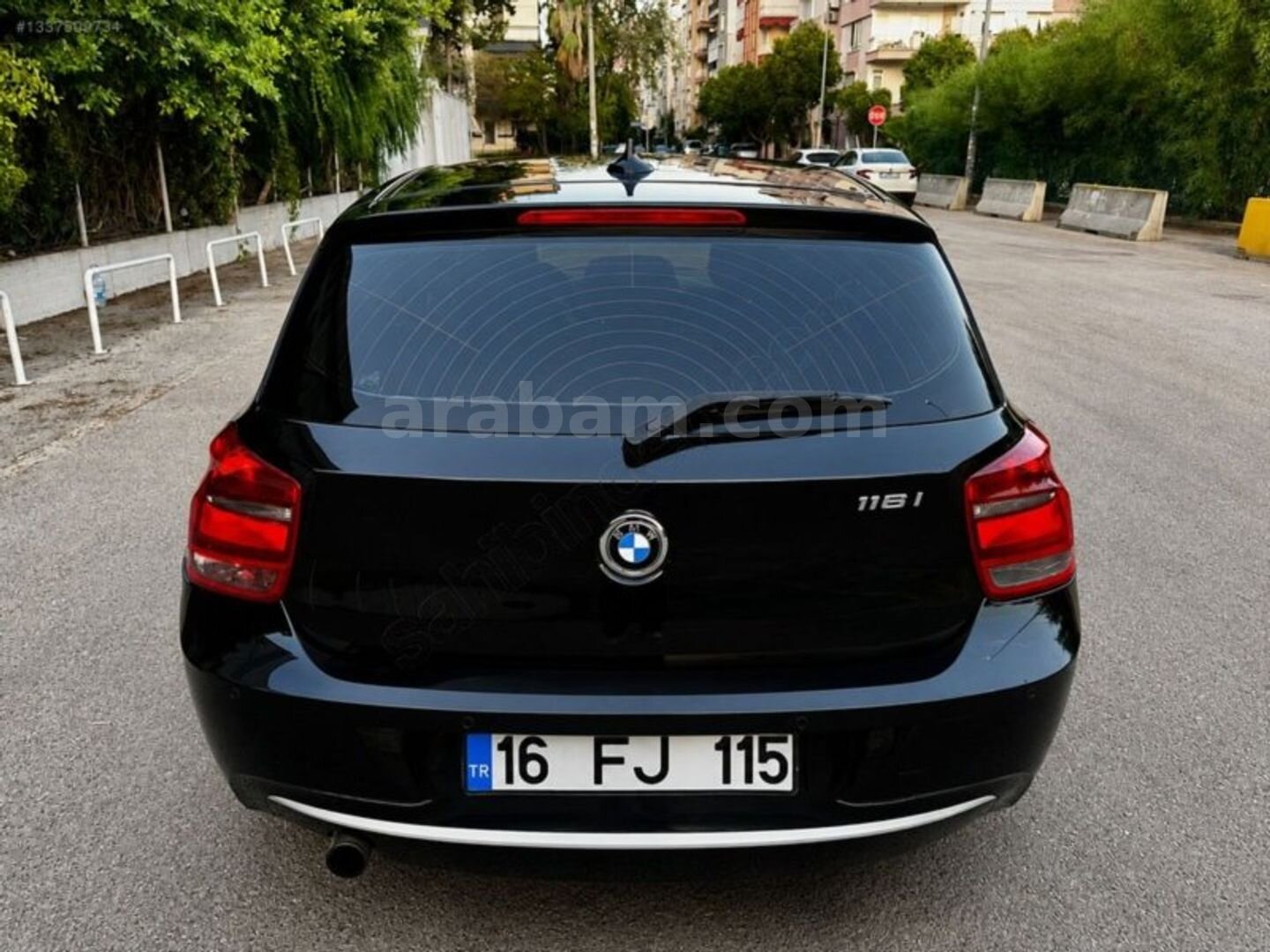 Galeriden BMW 1 Serisi 116i Urban Line 2012 Model Antalya 192.000 km Siyah 4