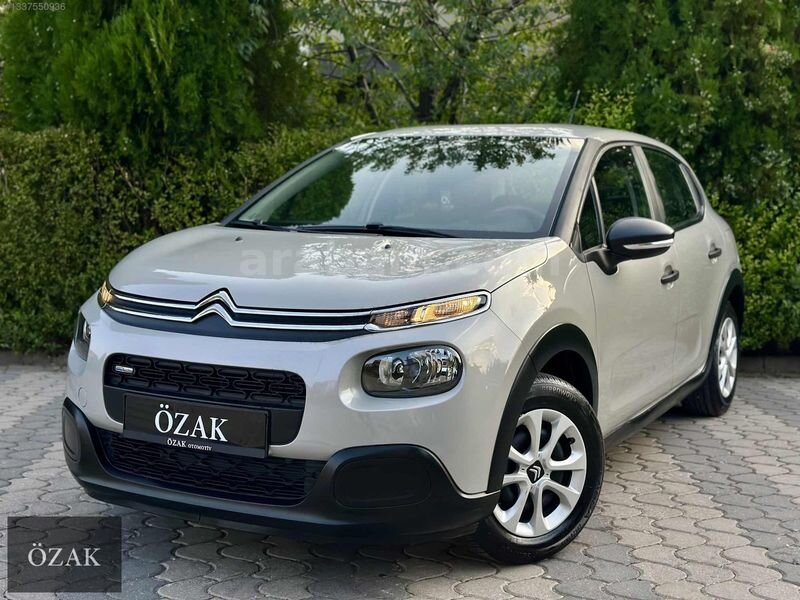 ÖZAK-BOYASIZ 2018 ÇIKIŞLI CİTROEN C3 1.2 PURETECH FEEL 82.000'KM