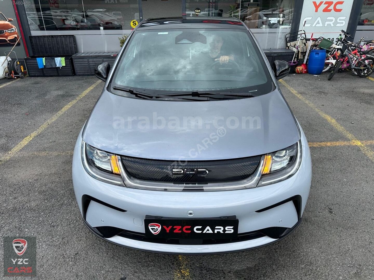 Galeriden BYD Dolphin Standart 2024 Model İstanbul 25.000 km Gri 4