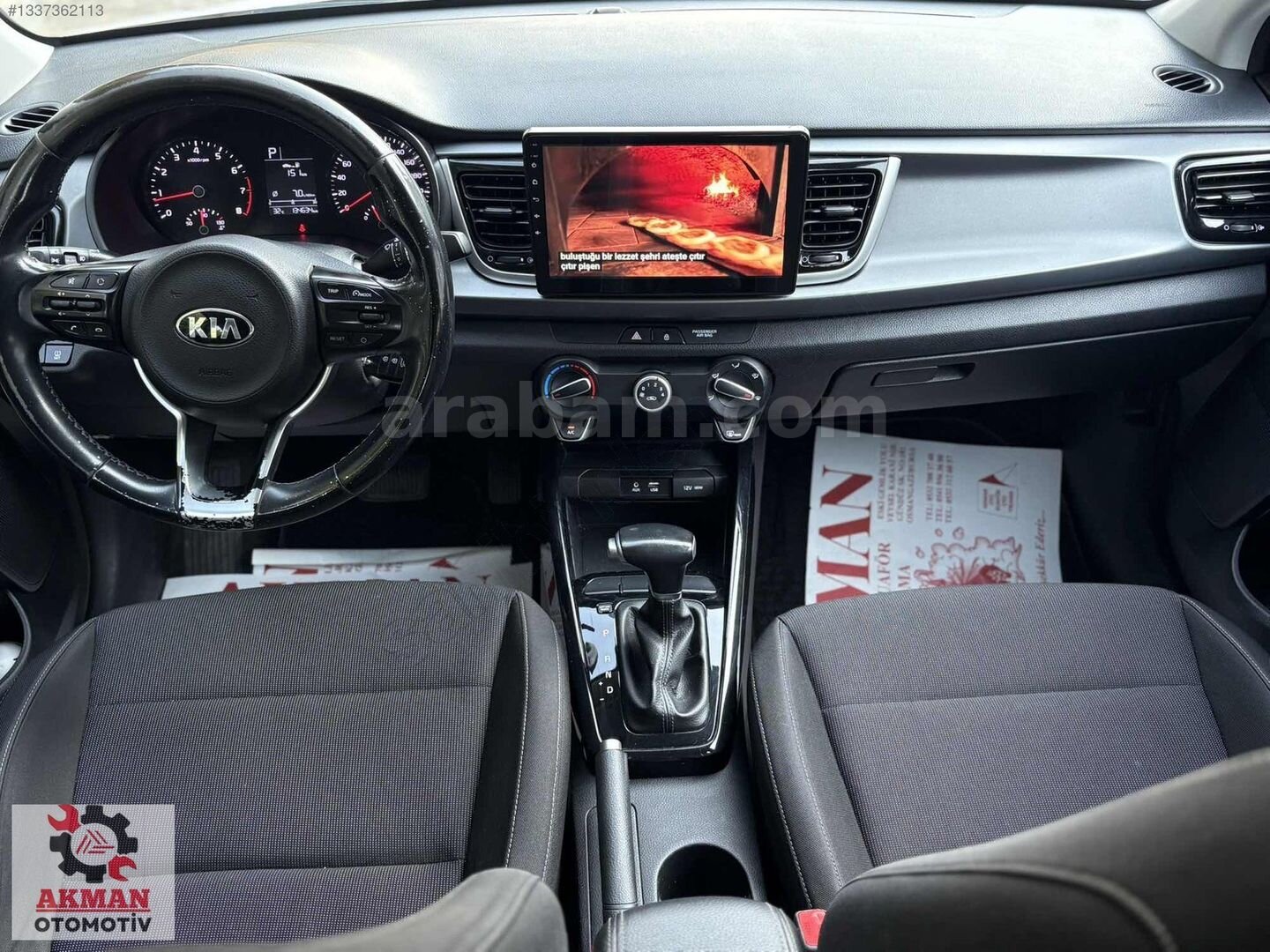 Galeriden Kia Rio 1.4 CVVT Elegance 2018 Model Bursa 130.000 km Beyaz 6