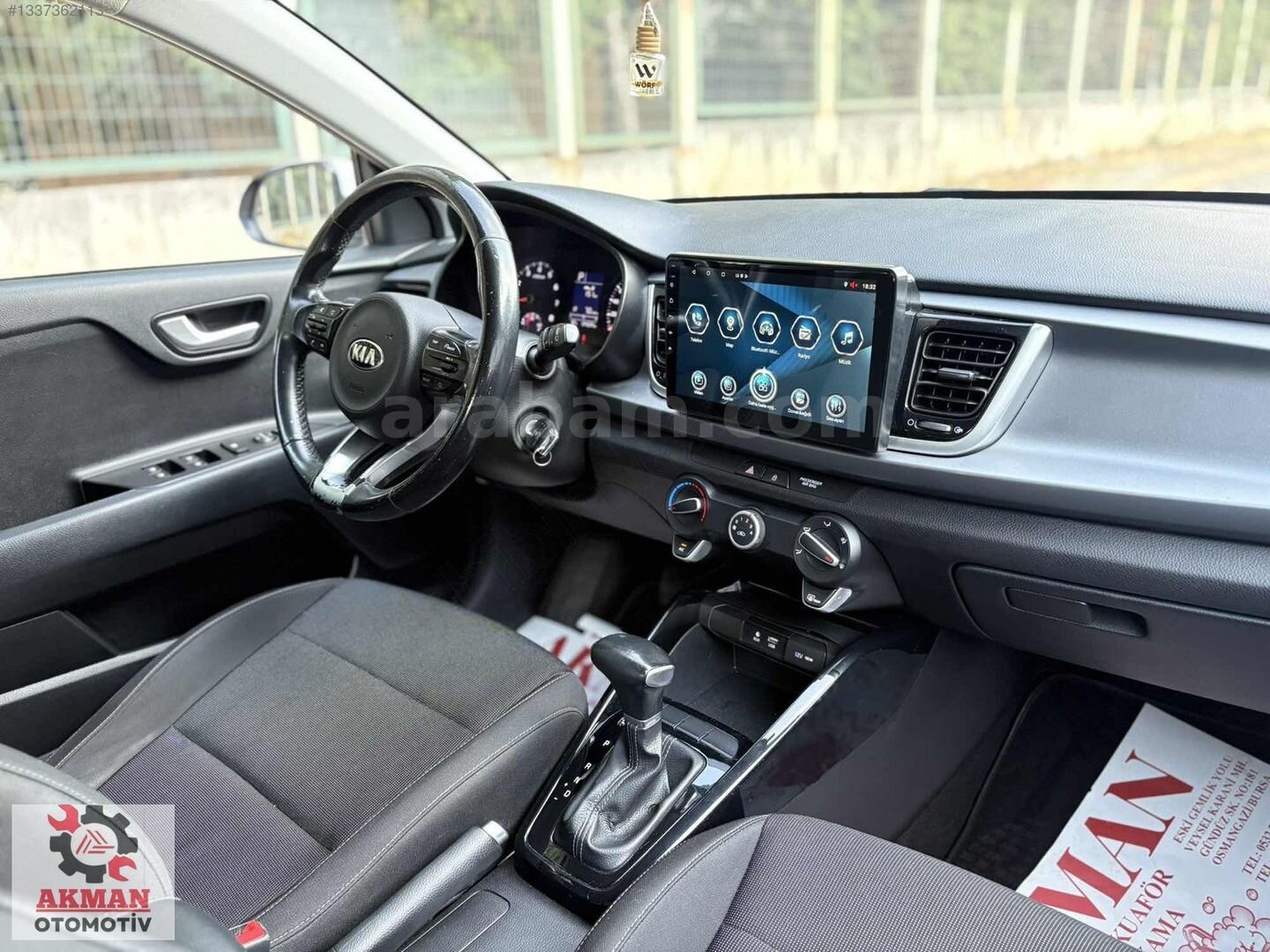 Galeriden Kia Rio 1.4 CVVT Elegance 2018 Model Bursa 130.000 km Beyaz 7