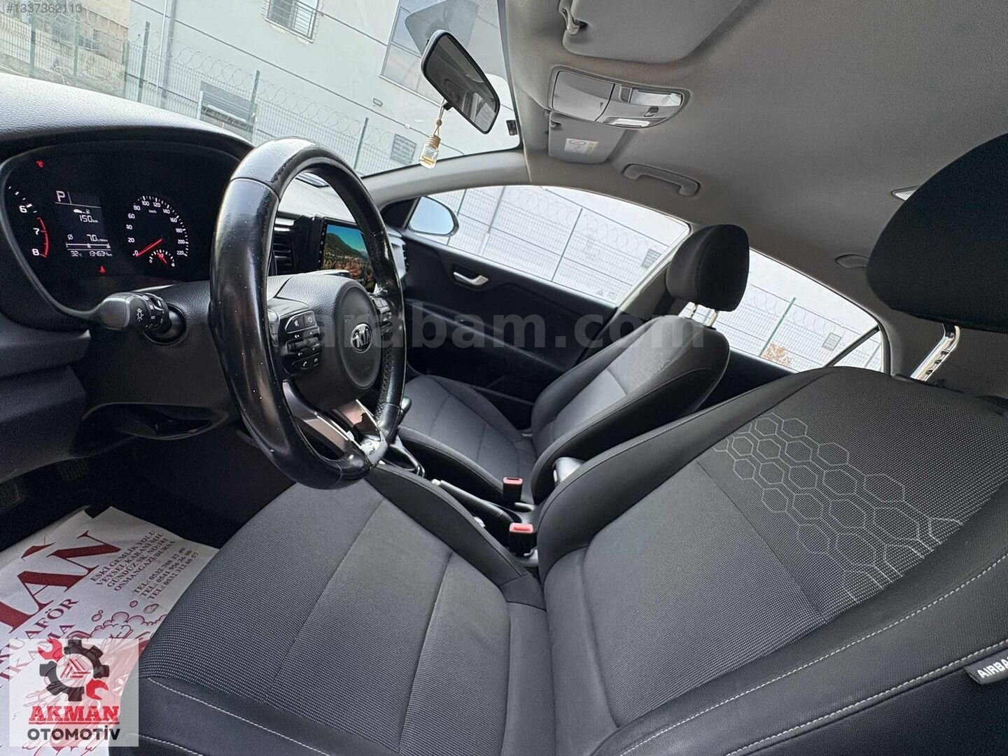 Galeriden Kia Rio 1.4 CVVT Elegance 2018 Model Bursa 130.000 km Beyaz 3