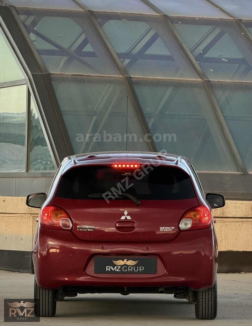 Galeriden Mitsubishi Space Star 1.2 Invite 2013 Model Ankara 106.000 km Kırmızı 6