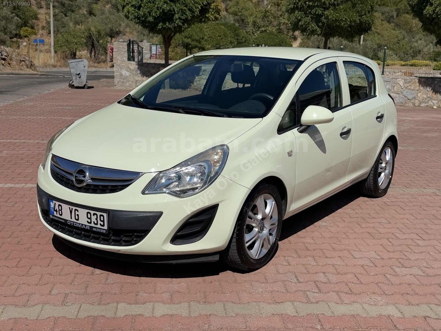 Galeriden Opel Corsa 1.2 Twinport Essentia 2012 Model Muğla 88.600 km Bej 2