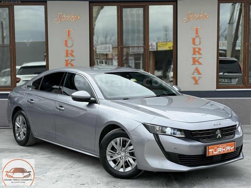 Galeriden Peugeot 508 1.5 BlueHDI Prime 2019 Model Konya 100.000 km Gri