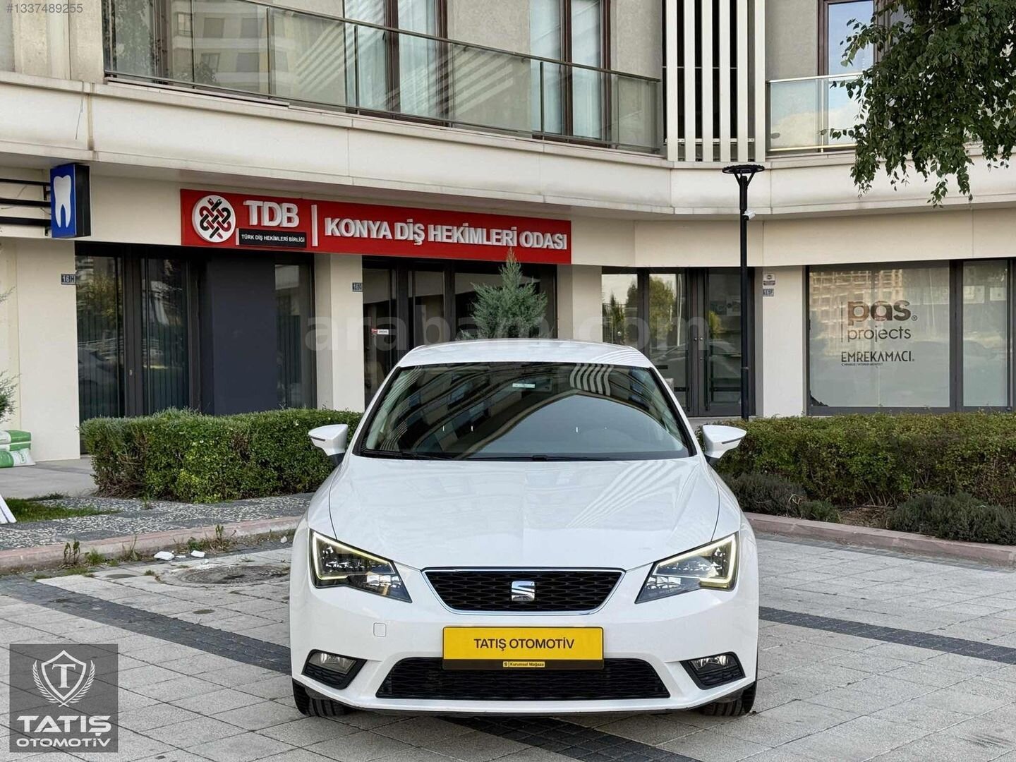 Galeriden Seat Leon 1.6 TDI Style 2014 Model Konya 129.000 km Beyaz 3