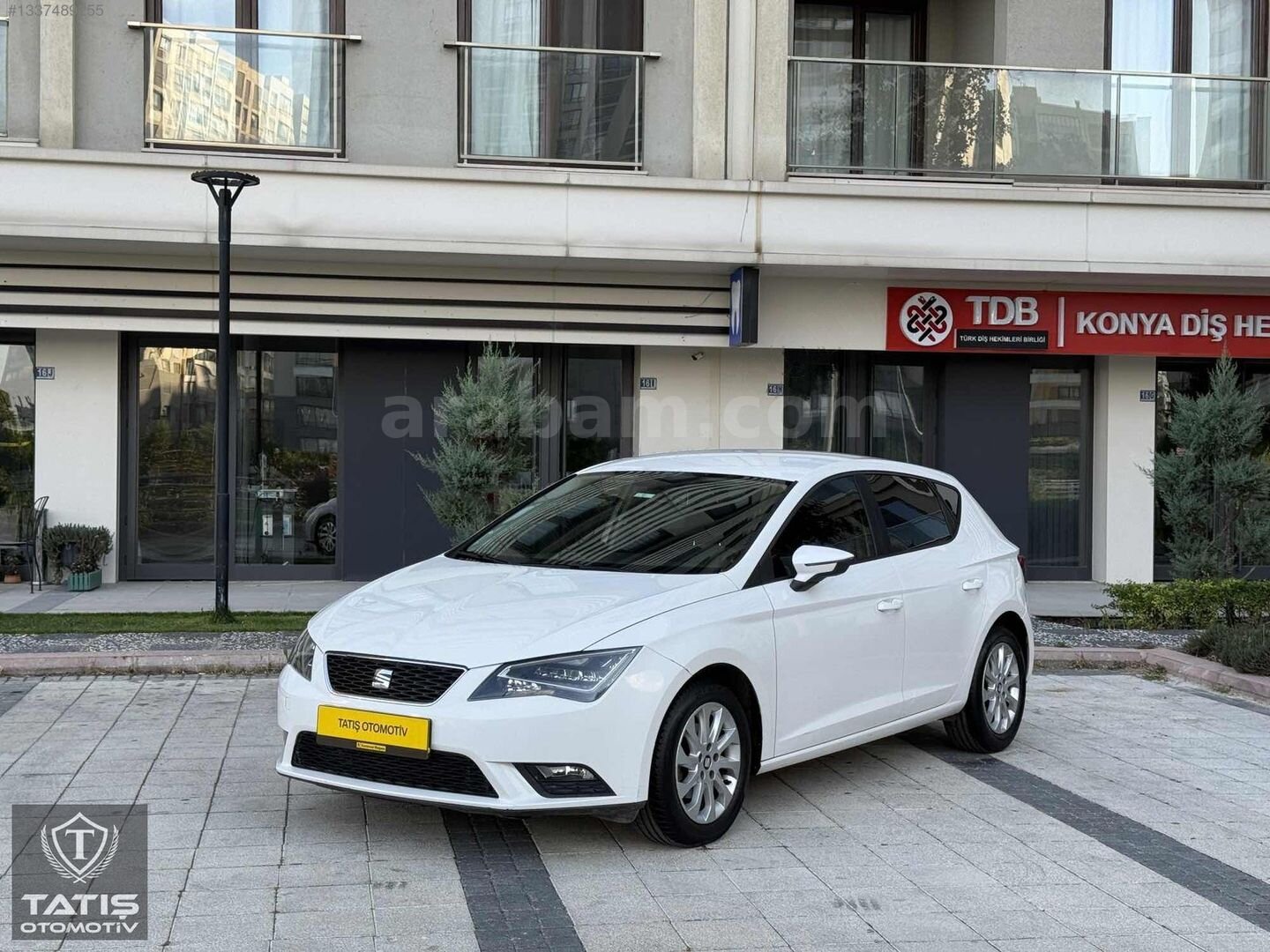 Galeriden Seat Leon 1.6 TDI Style 2014 Model Konya 129.000 km Beyaz 5